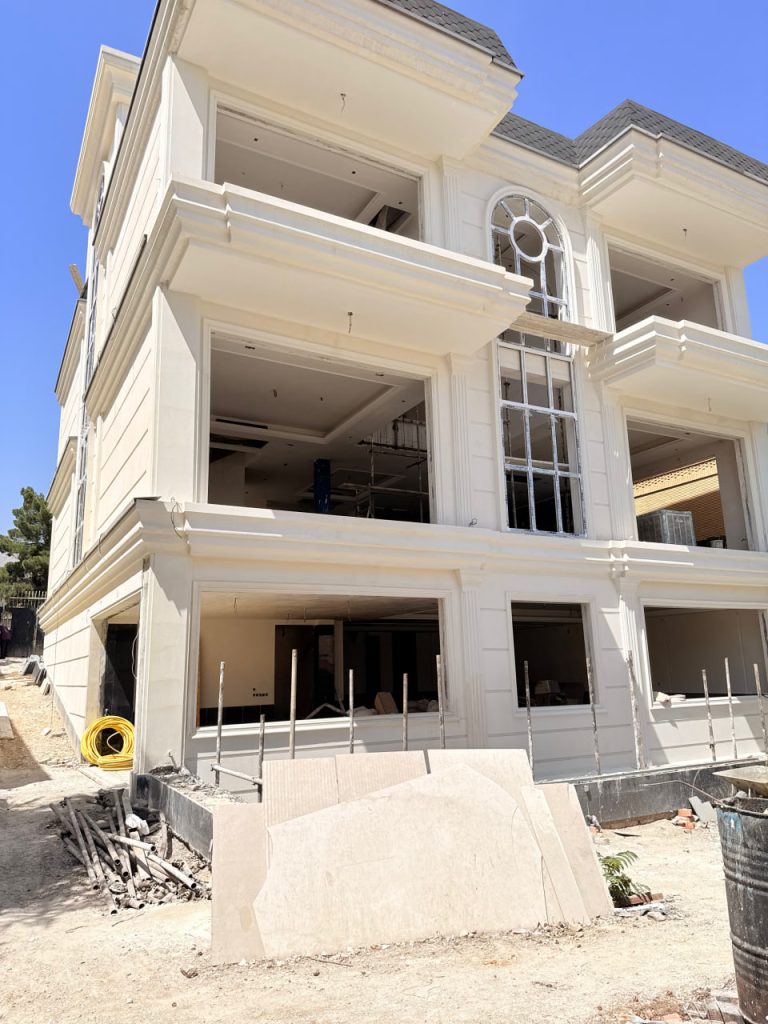 پروژه مسکونی ویلایی حسن سیف